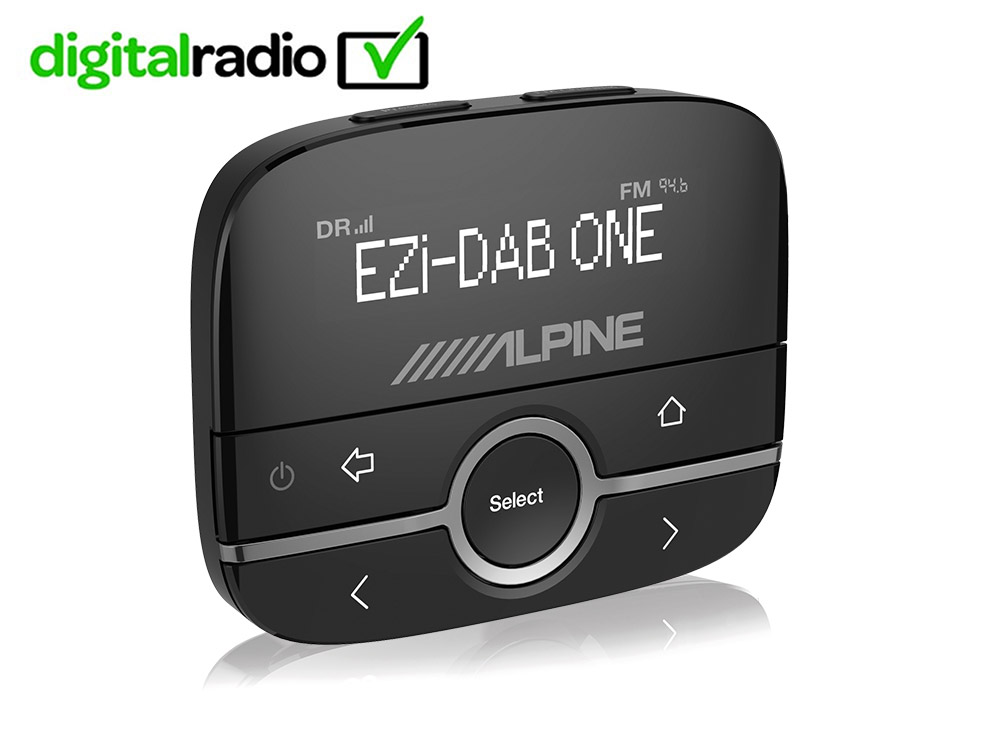 kwaad De onze De Alpine - EZi-DAB-ONE Digital Radio (DAB/DAB+) Interface with music via  aux-in